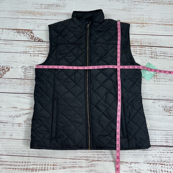 Magellan Outdoors Men's size Medium Black Campfire Quilted Vest NEW - Picture 11 of 11